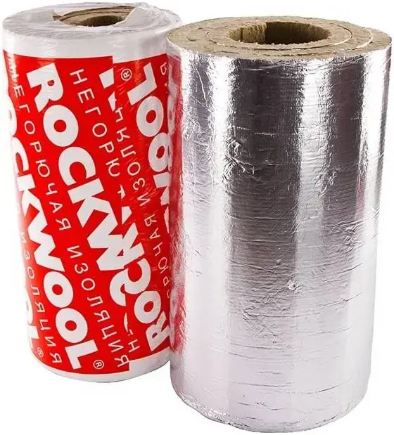 Rockwool Ламелла Мат мат с односторонним покрытием алюминиевой фольгой (1*2.5 м/100 мм 60 кг/м3) фольга алюм.