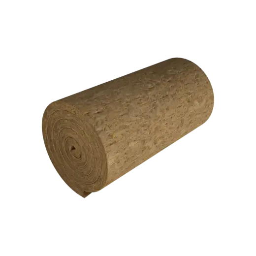 Rockwool Тех Мат легкий гидрофобизированный мат из каменной ваты (1*4.5 м/80 мм) кашированный фольгой (к/ф)
