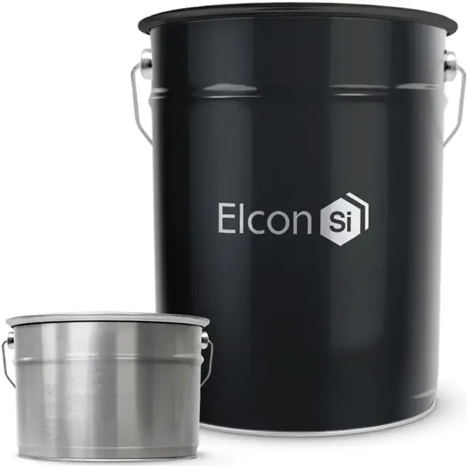 Elcon PU эмаль 2-комп полиуретановая (21.88 кг (20 кг + 1.88 кг) белая RAL 9003 (от –60°С до +125°С)