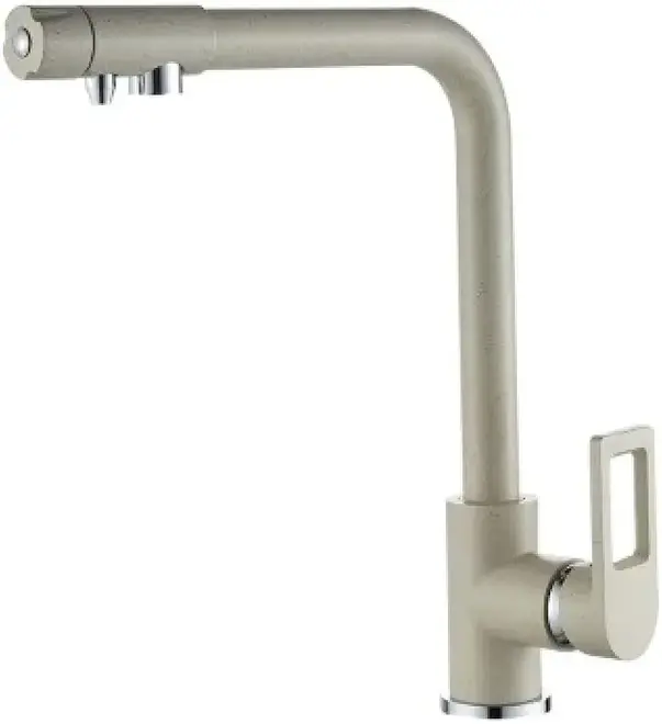 Vieir V15008 смеситель для кухни с подключением к фильтру бежевый (V15008-B)