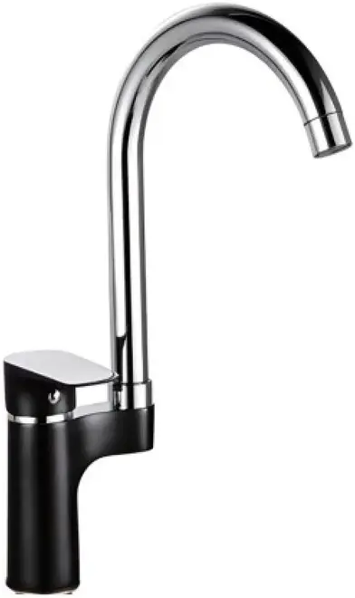 Vieir V263521 смеситель для кухни хром/черный (V263521-C)