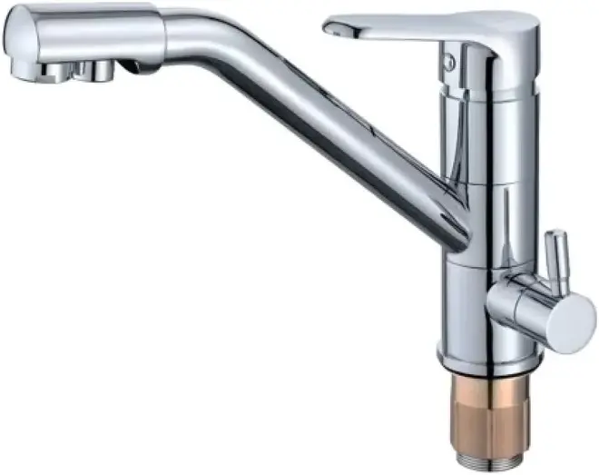 Vieir V15001 смеситель для кухни с подключением к фильтру хром (V15001)