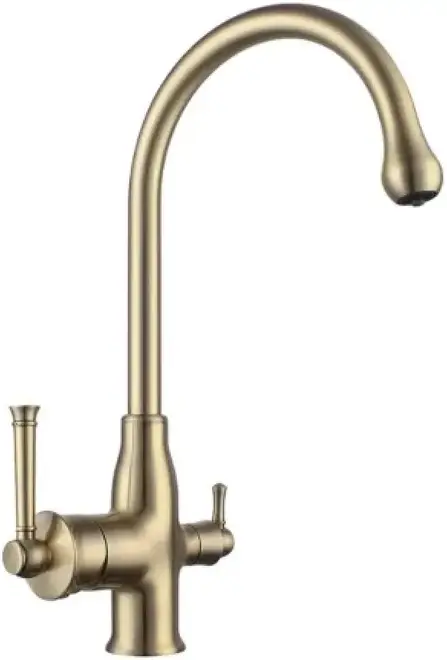 Vieir V273525 смеситель для кухни с подключением к фильтру бронза (V273525-D)