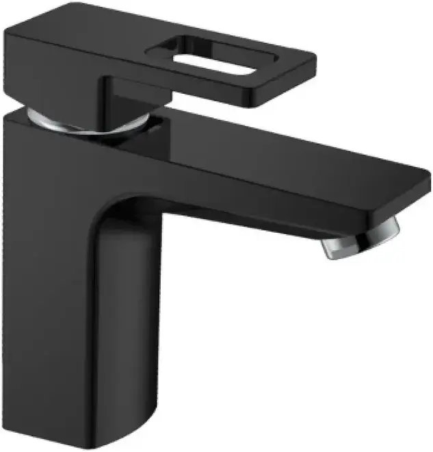 Vieir V353511 смеситель для раковины черный (V353511-C)