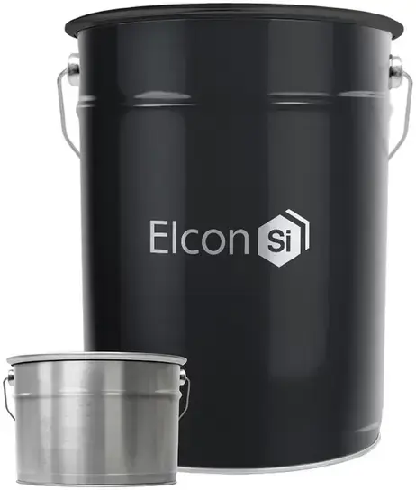 Elcon Epoxy грунт-эмаль 2-комп эпоксидная (22.02 кг (20 кг + 2.02 кг) серая RAL 7040 (от –60°С до +125°С)