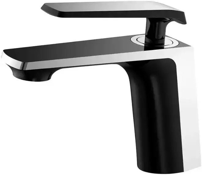 Vieir V332511 смеситель для раковины черный (V332511-C)