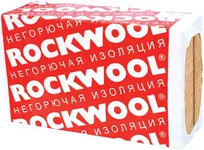 Rockwool Флор Баттс И звукоизоляционная плита из каменной ваты бесшумный пол (0.6*1 м/80 мм)