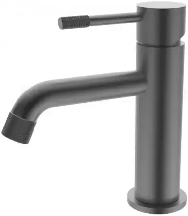 Vieir V402511 смеситель для раковины графит низкая классическая (V402511-G)