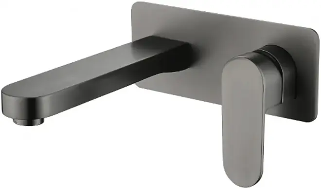 Vieir V283513 смеситель для раковины скрытого монтажа графит (V283513-G)