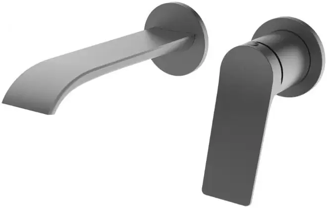 Vieir V343513 смеситель для раковины скрытого монтажа графит (V343513-G)