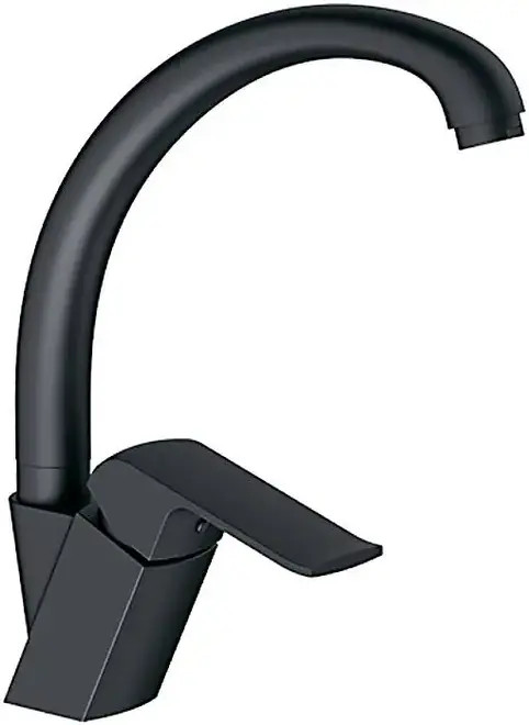 Gappo G4150 смеситель для кухни черный (G4150)