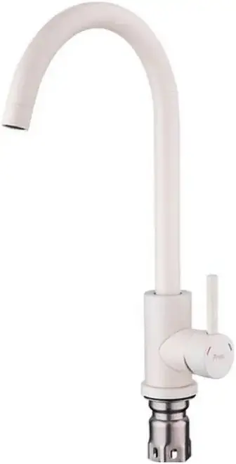 Frap F40899 смеситель для кухни белый (F40899-1)