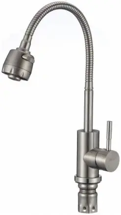 Savol S-SUS3002-1 смеситель для кухни с гибким изливом сатин матовый (S-SUS3002-1)
