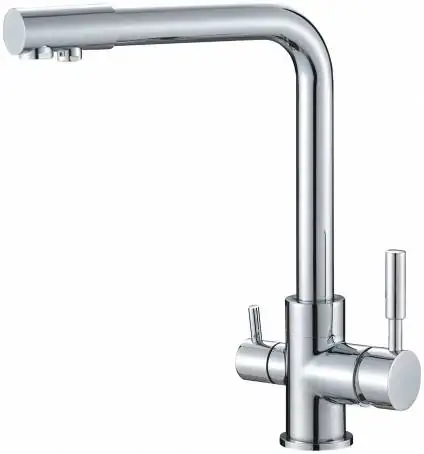 Savol S-L1801 смеситель для кухни с подключением к фильтру хром (S-L1801)