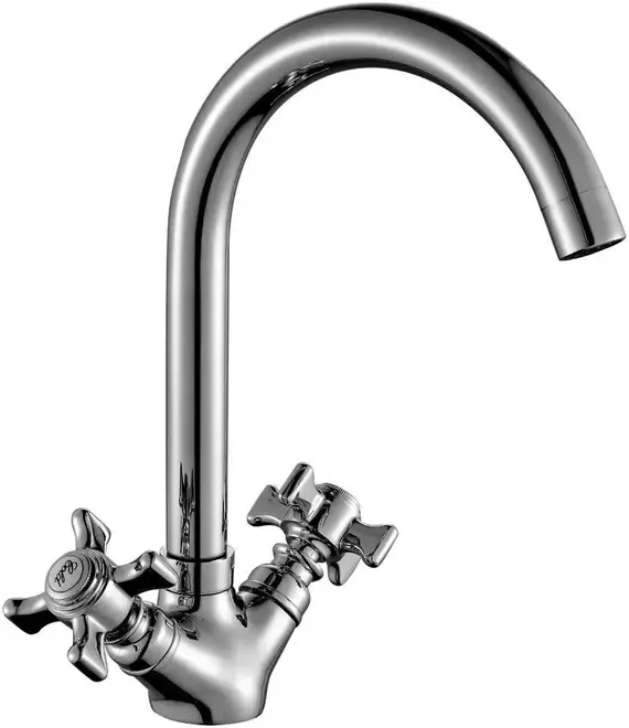 Rossinka Silvermix Z02 смеситель для кухни хром (Z02-71)