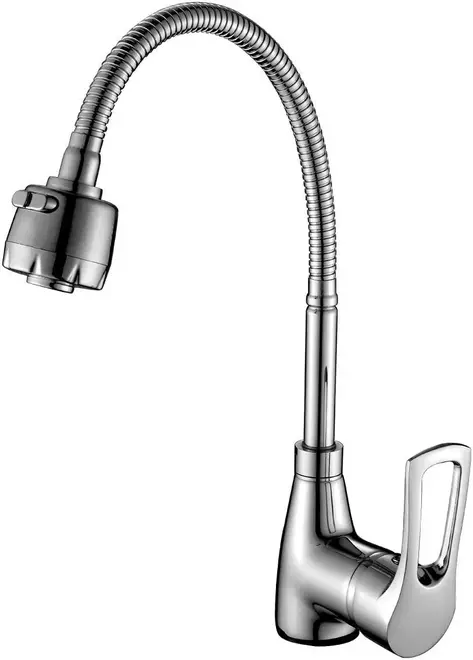 Rossinka Silvermix T40 смеситель для кухни с гибким изливом хром (T40-26)