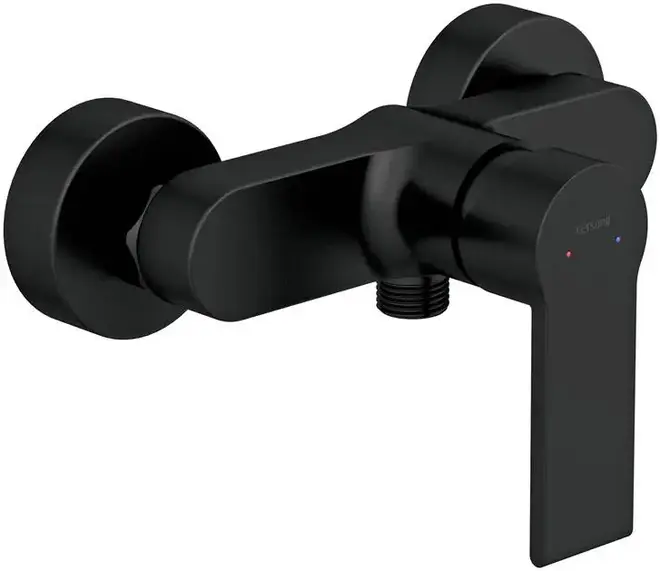 Cersanit Brasko Black смеситель для душа черный (A63109)