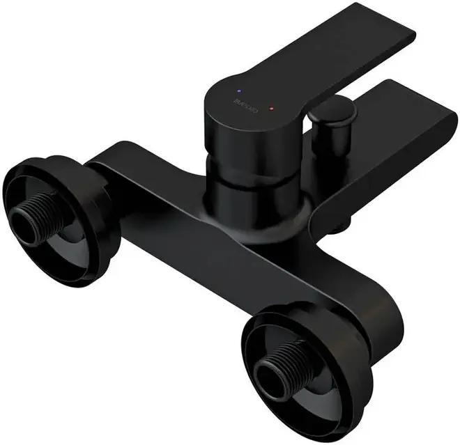 Cersanit Brasko Black смеситель для ванны черный (A63108)