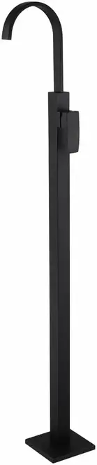 Abber Wasserfall AF8640 смеситель для раковины напольный черный матовый (AF8640B)