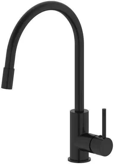 Iddis Kitchen 360 смеситель для кухни с гибким изливом черный матовый (K36BLJ0i05)