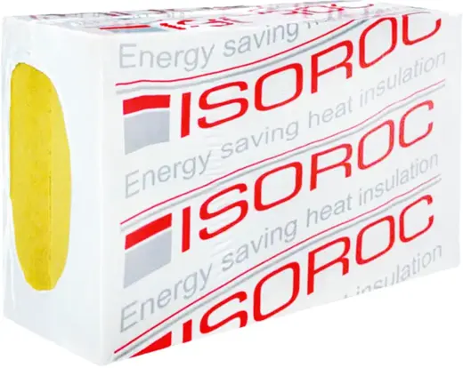 Изорок Изофлор негорючая гидрофобизированная плита (0.6*1 м/150 мм)