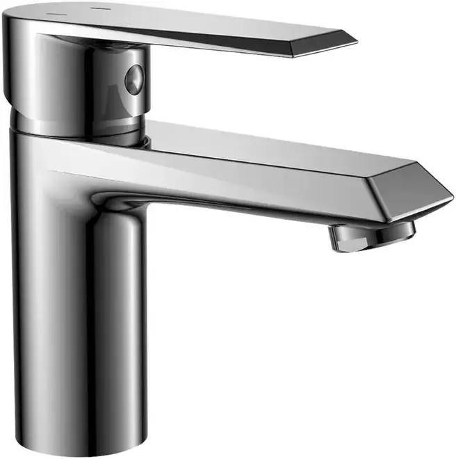 Rossinka Silvermix RS28 смеситель для раковины монолитный хром (RS28-11)