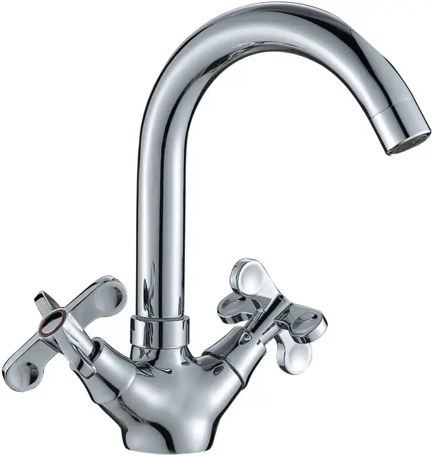 Rossinka Silvermix RS42 смеситель для раковины хром (RS42-62)