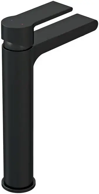 Cersanit Brasko Black смеситель для раковины черный матовый (A63111)