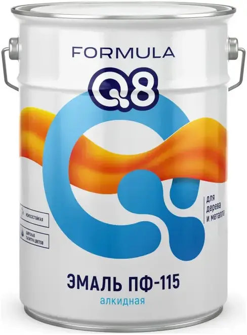 Formula Q8 ПФ-115 эмаль алкидная (5.5 кг) синяя