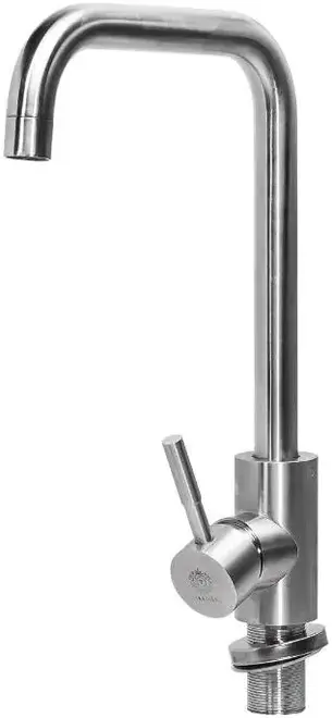 Tsarsberg TSB-115 смеситель для кухни стальной матовый (TSB-115-001)