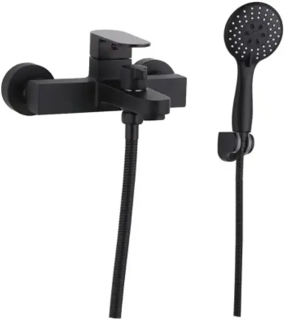 Vieir V283531 смеситель для душа черный излив 186 мм (V283531-C)