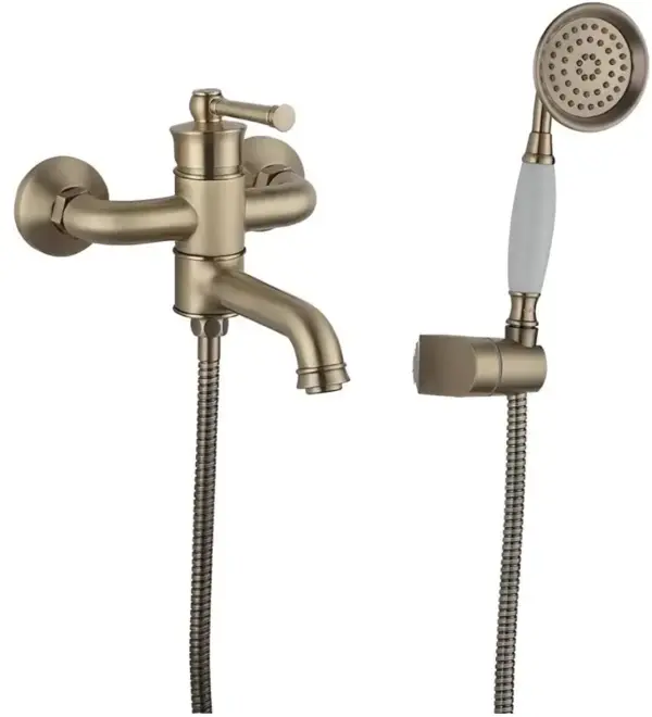 Vieir V273531 смеситель для ванны бронза излив 218 мм (V273531D)