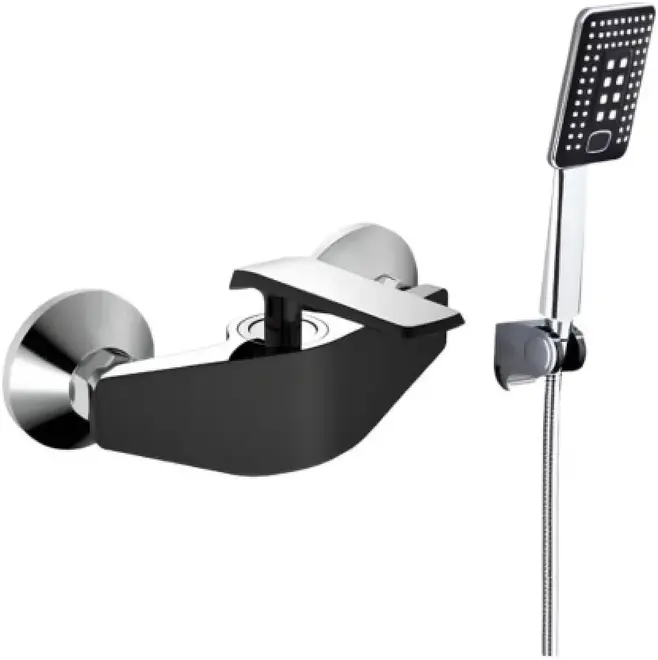 Vieir V333561 смеситель для душа без излива черный (V333561-C)