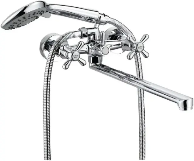 Vieir V120142 смеситель для ванны хром излив 350 мм (V120142)