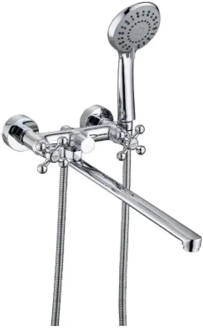 Vieir V140142 смеситель для ванны хром излив 350 мм (V140142)