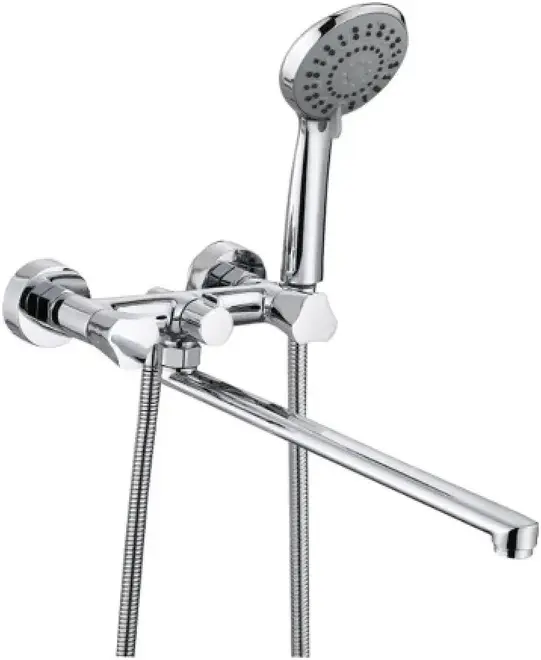 Vieir V150142 смеситель для ванны хром излив 350 мм (V150142)