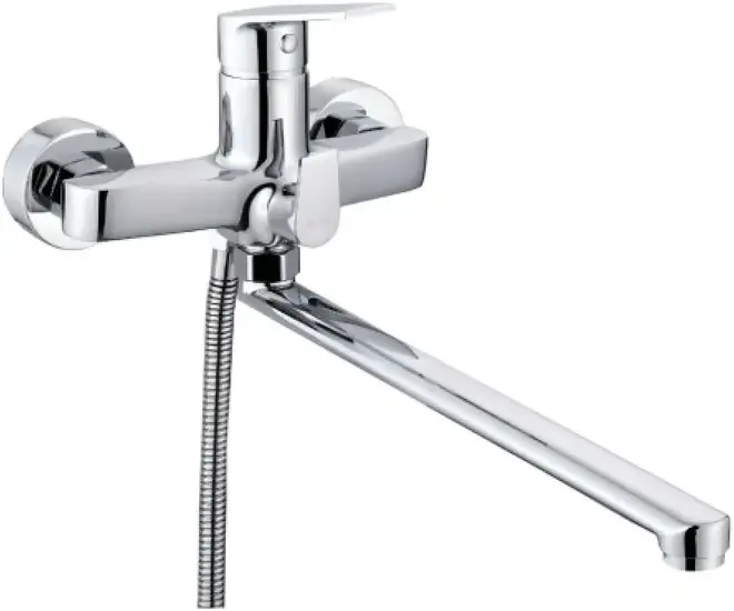 Vieir V013541 смеситель для ванны хром излив 350 мм (V013541)