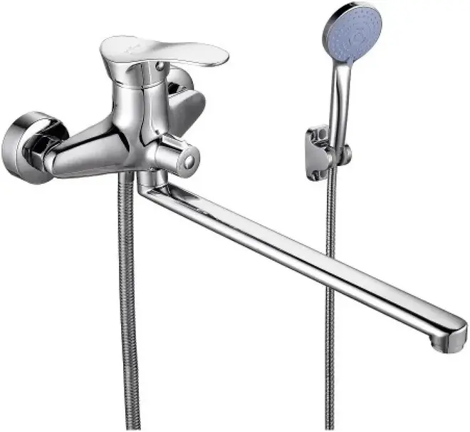 Vieir V184041 смеситель для ванны хром излив 350 мм (V184041)