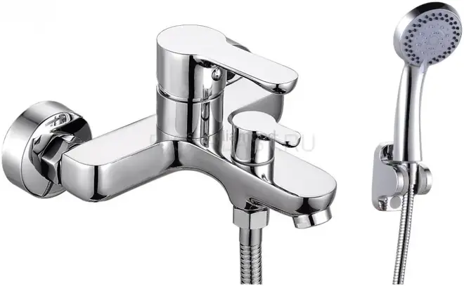 Vieir V233531 смеситель для душа хром излив 175 мм (V233531)