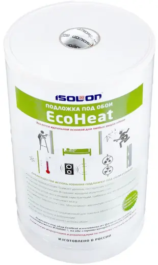 Изолон Ecoheat подложка под обои (0.5*14 м/3 мм)
