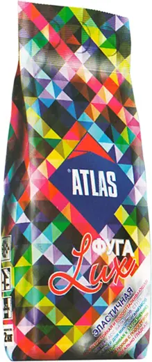 Атлас Фуга Lux эластичная смесь для затирки швов (2 кг) №036 темно-серая