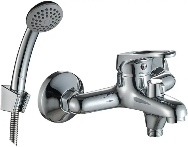 Rossinka Silvermix B35 смеситель для ванны хром излив 145 мм (B35-30)