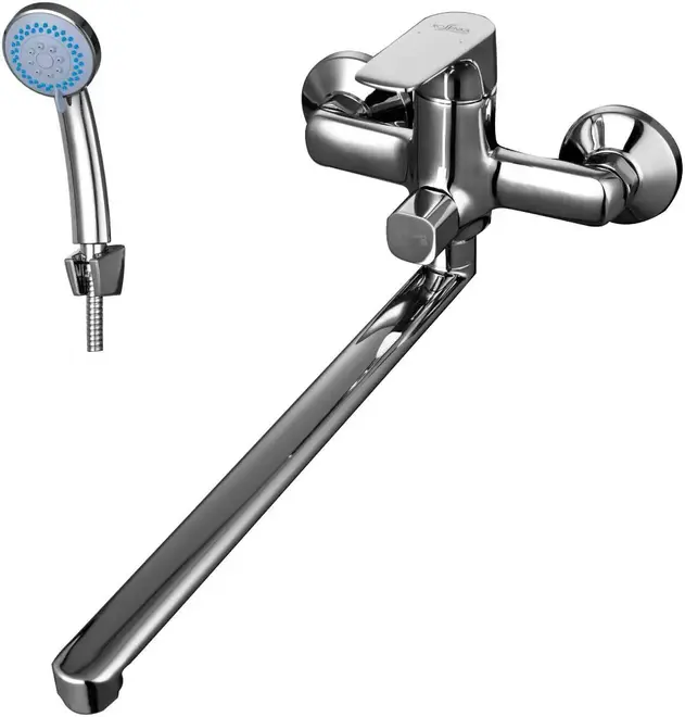 Rossinka Silvermix RS31 смеситель для ванны хром излив 350 мм (RS31-32)