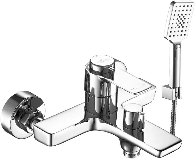 Rossinka Silvermix RS50 смеситель для ванны хром излив 181 мм (RS50-31)