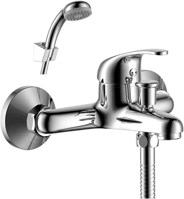 Rossinka Silvermix Y35 смеситель для ванны хром излив 152 мм (Y35-31)