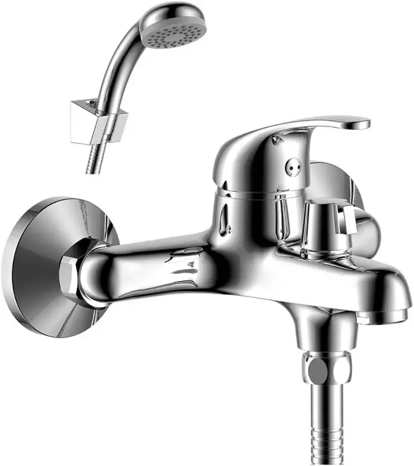 Rossinka Silvermix Y35 смеситель для ванны хром излив 154 мм (Y35-30)