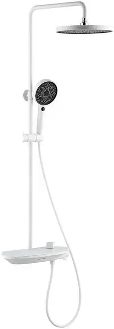 Gappo G2495 система душевая белая (G2495-88)
