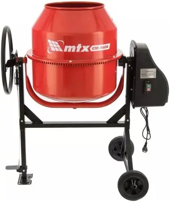 MTX СМ-140К бетоносмеситель (140 л 550 Вт)