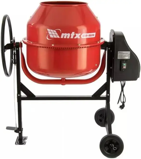 MTX СМ-160К бетоносмеситель (160 л 650 Вт)