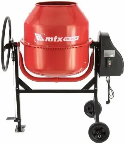 MTX СМ-200К бетоносмеситель (200 л 900 Вт)